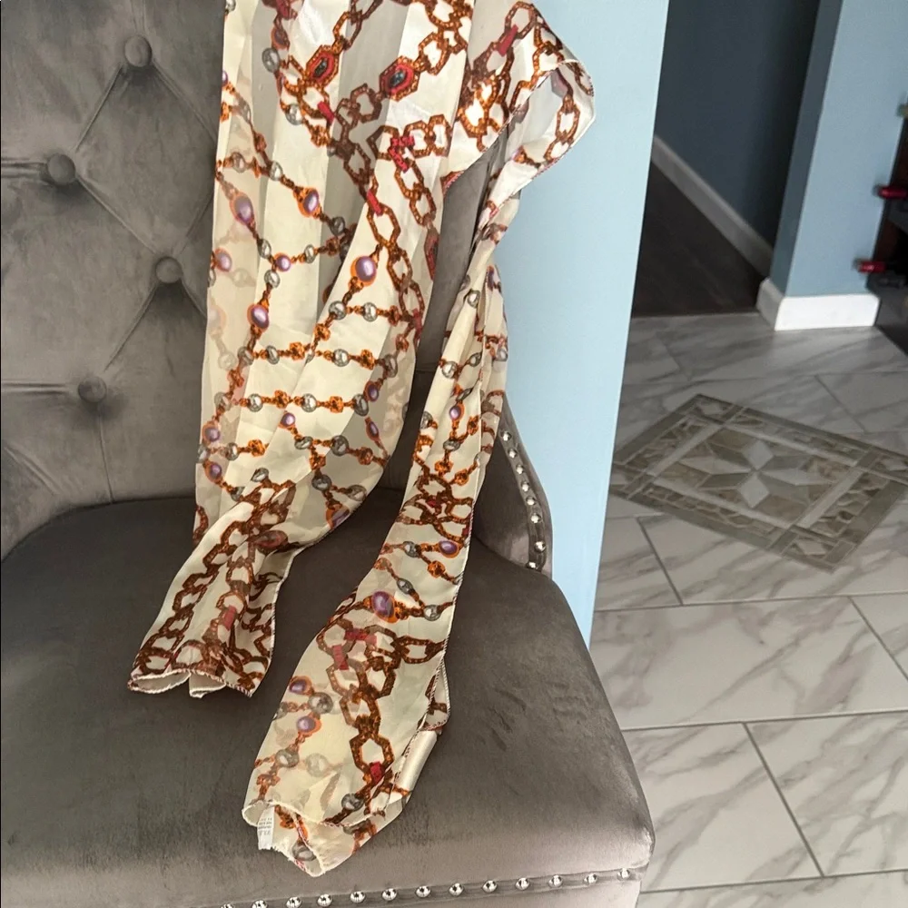 Chain Pattern Scarf - Picture 1 of 5